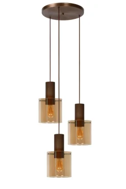 Hot Lucide Toledo Ø50 taklampa Amber