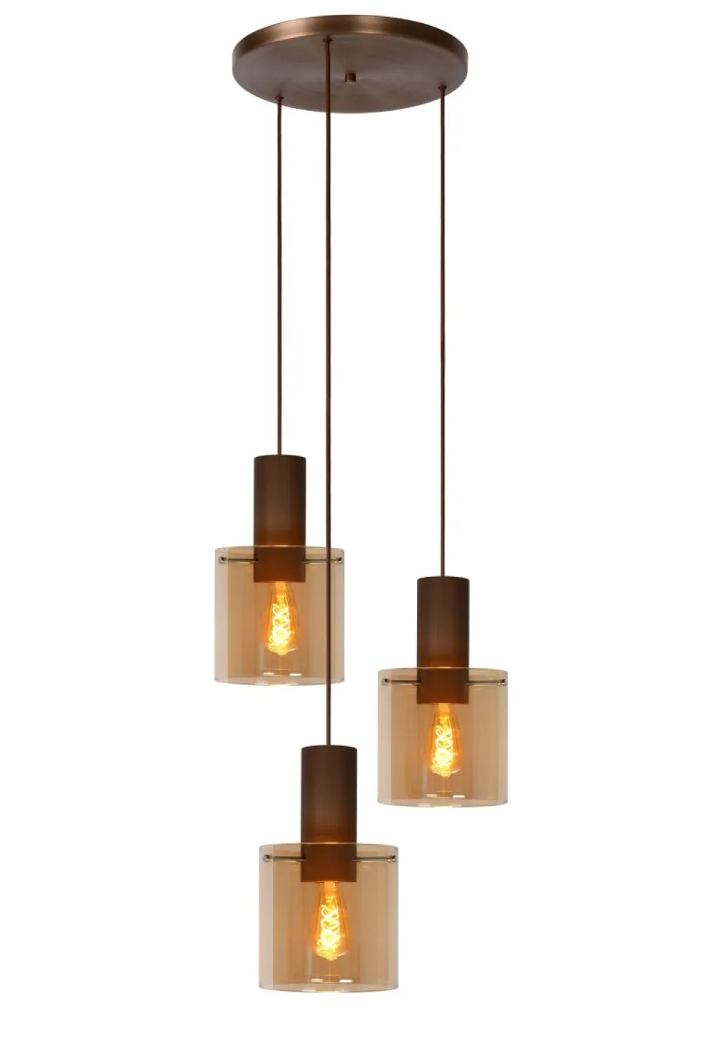 Hot Lucide Toledo Ø50 taklampa Amber