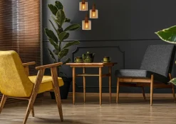 Hot Lucide Toledo Ø50 taklampa Amber