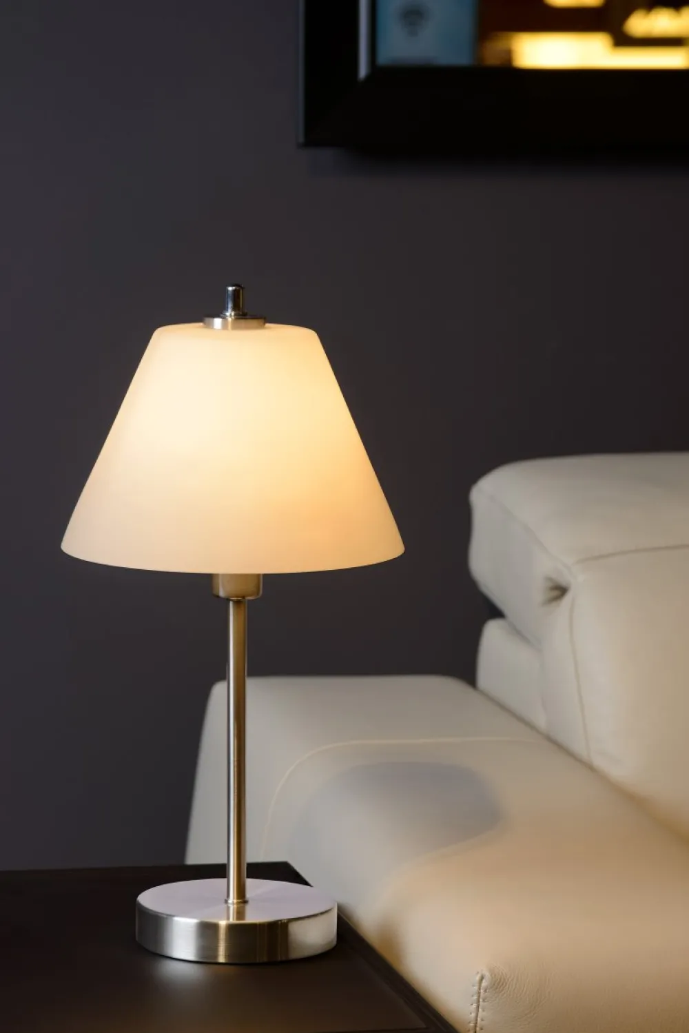 Sale Lucide Touch 42cm bordslampa Krom
