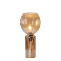 Markslöjd Toulipa 40cm bordslampa Amber