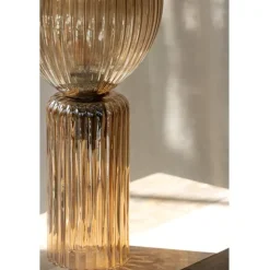 Markslöjd Toulipa 40cm bordslampa Amber