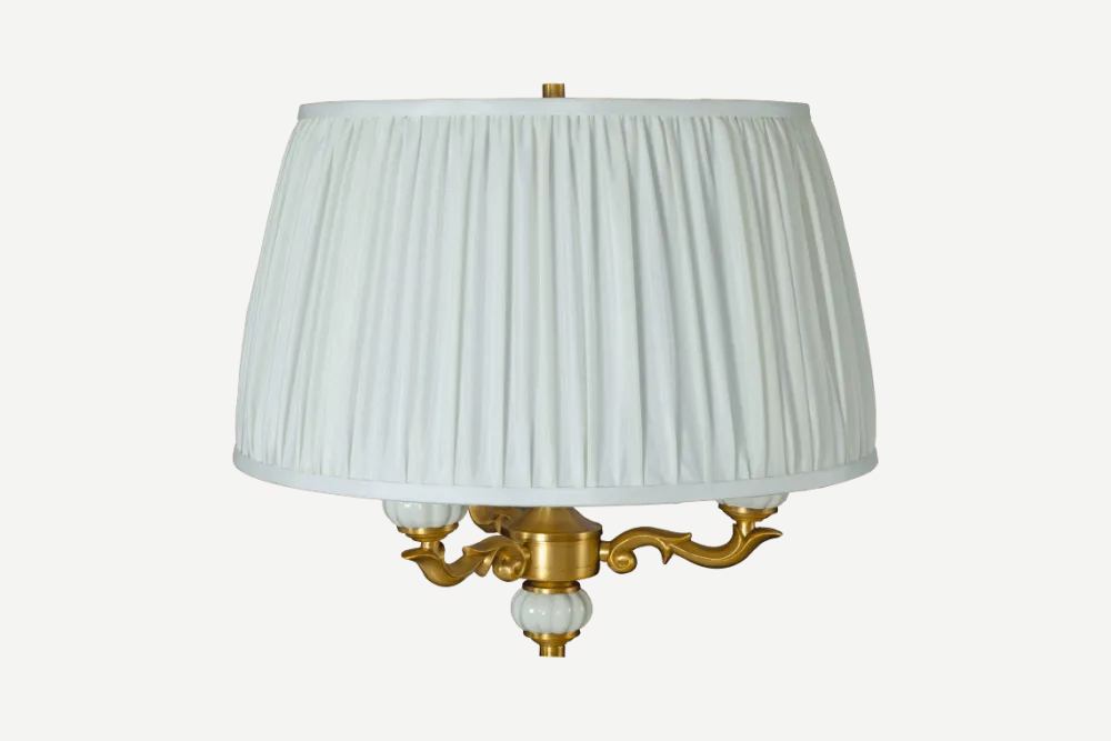 Clearance Aneta Lighting Toulouse golvlampa Guld