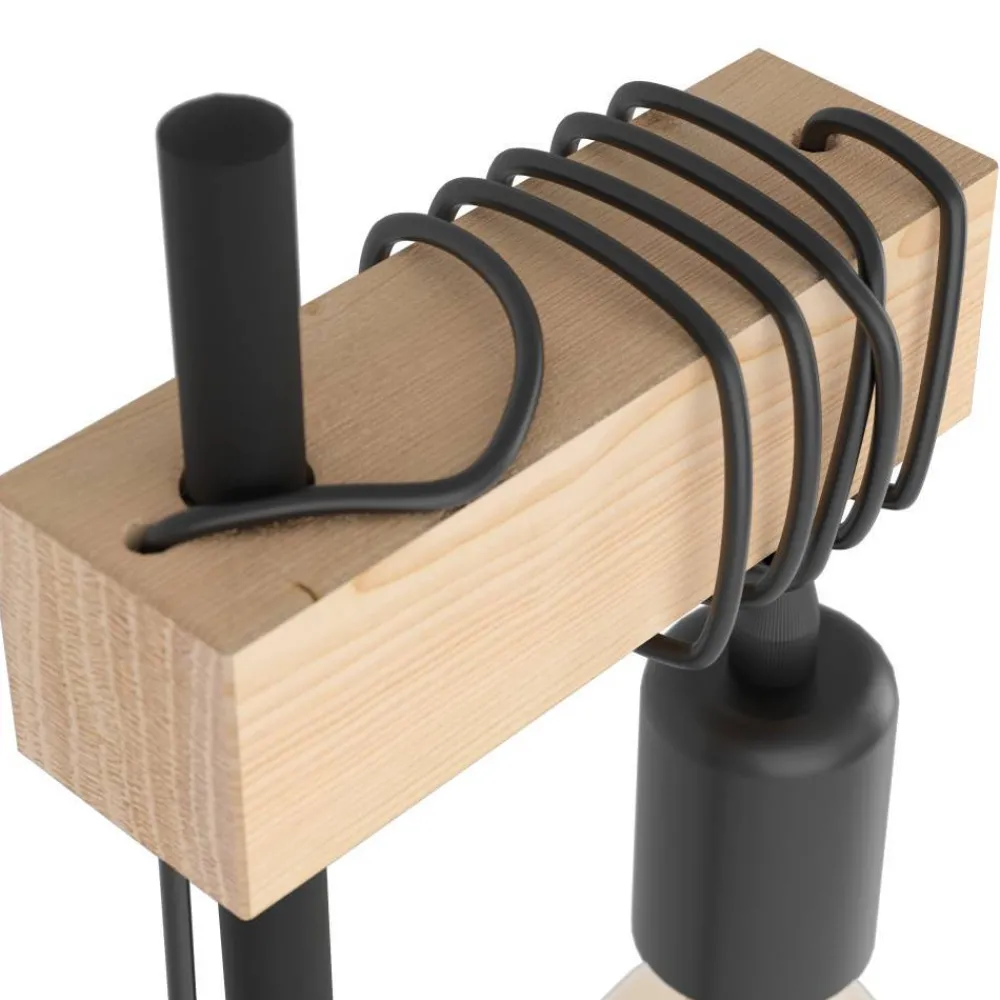 Online Eglo Townshend 50cm bordslampa Svart