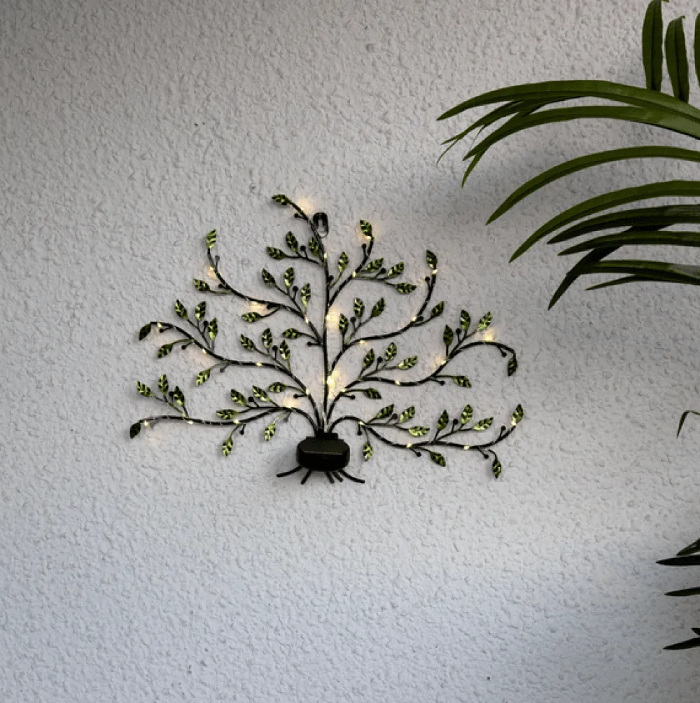 Outlet Star Trading Tree of life solcellslampa Grön
