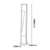 Clearance Westal Trius 100cm pollare