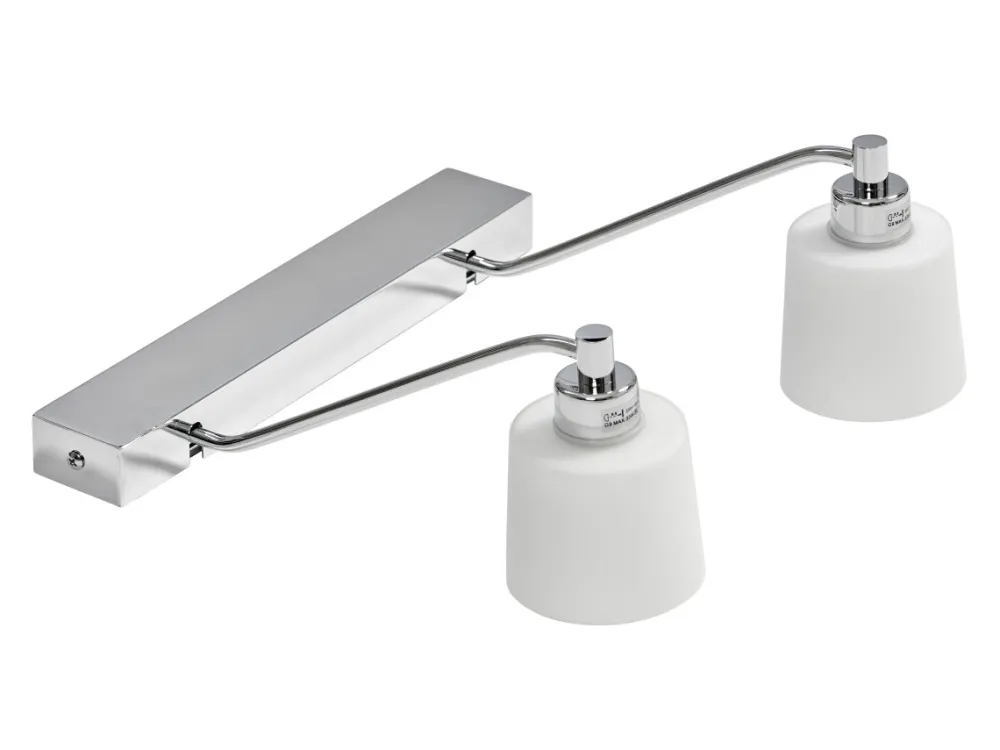 Hot Armaturhantverk Tärnö 30cm badrumslampa Krom