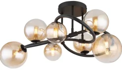 Clearance Globo Lighting Tuberius Ø62 plafond Amber