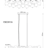 Best Globo Lighting Udo 120cm taklampa