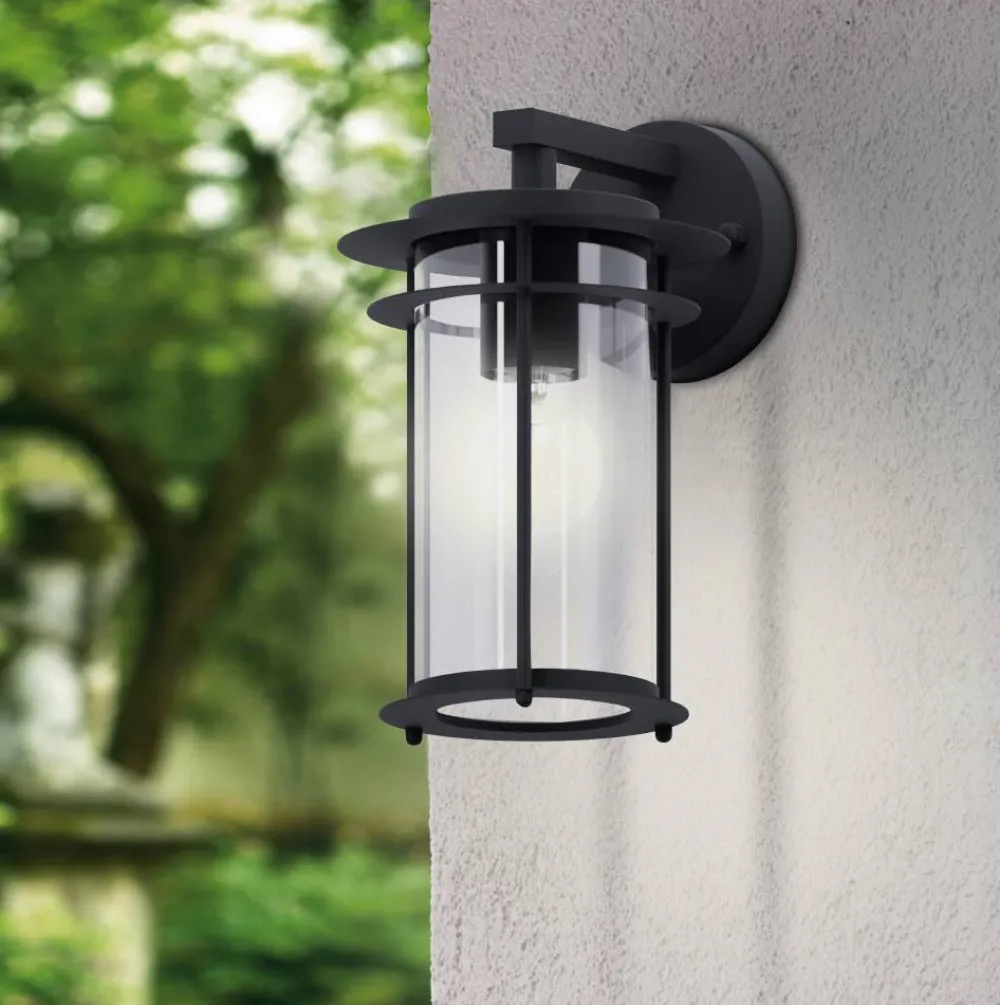 Outlet Eglo Valdeo utelampa Svart