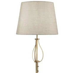 Discount Searchlight Vegas golvlampa Antikmässing