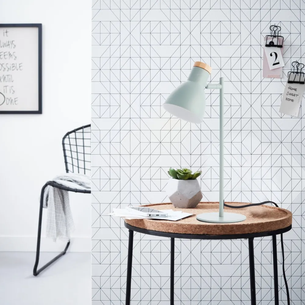 Outlet Brilliant Venea 44cm skrivbordslampa Mattgrön