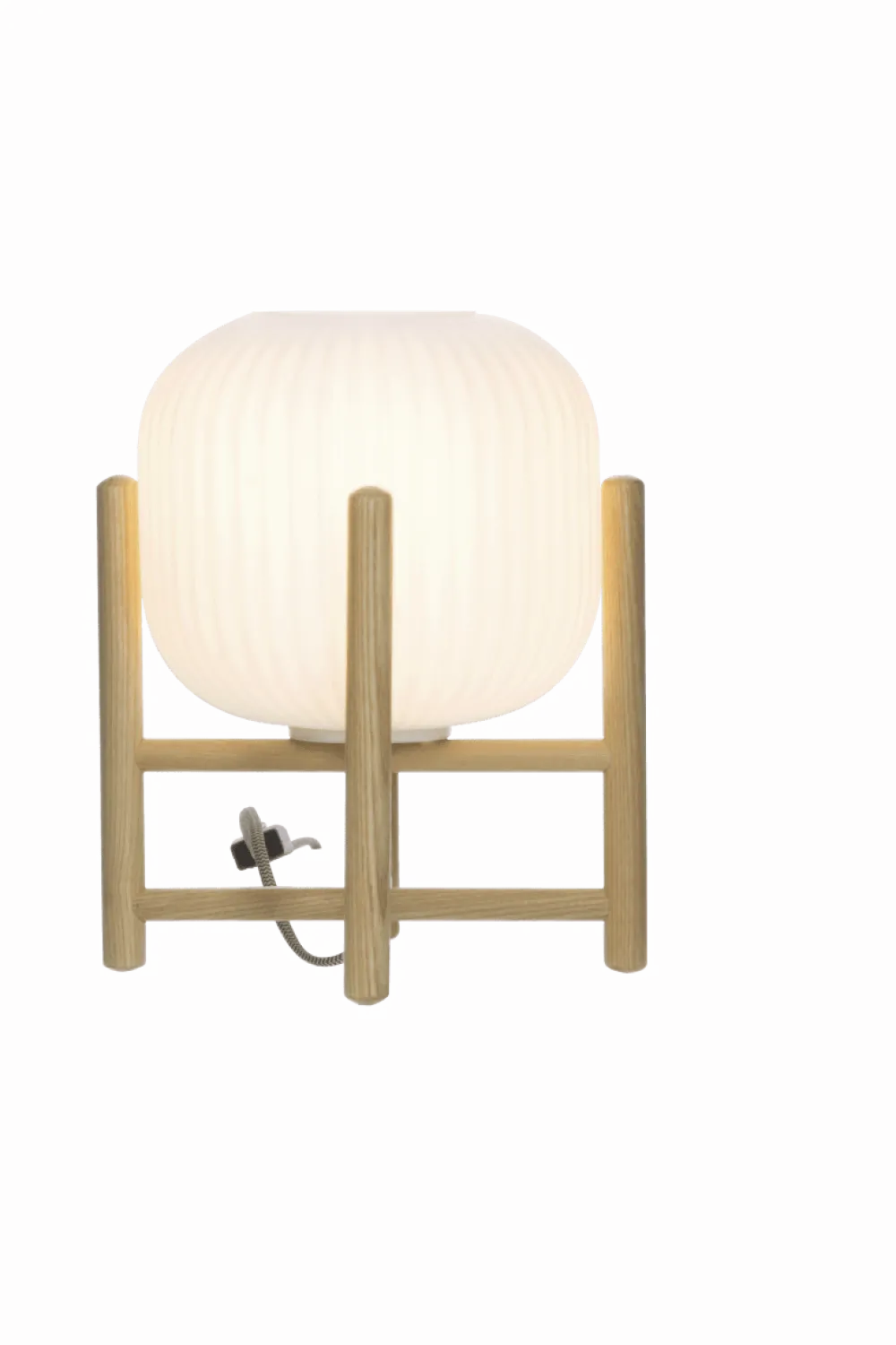Discount Aneta Lighting Vinda 30cm bordslampa Trä