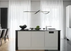 Online Globo Lighting Violino 120cm taklampa Svart