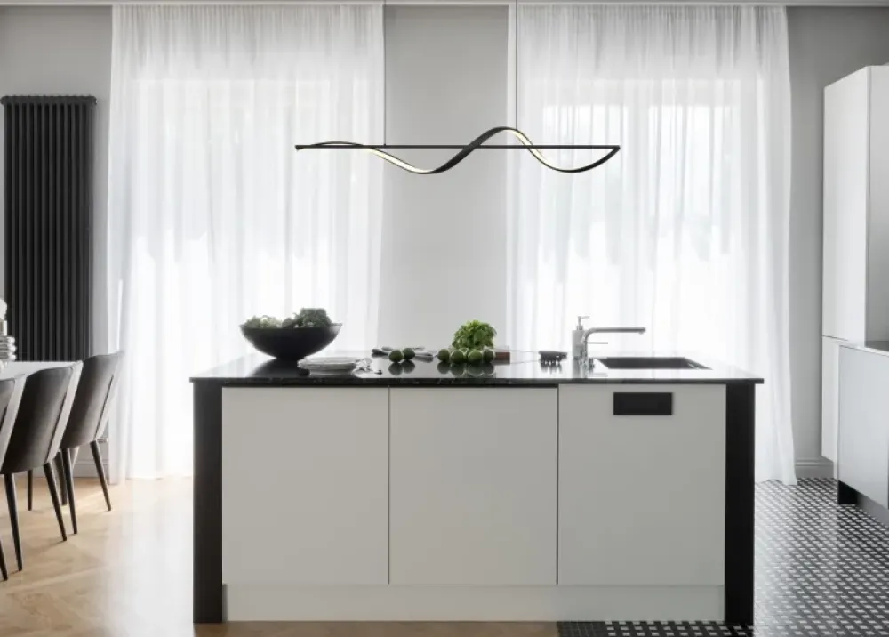 Online Globo Lighting Violino 120cm taklampa Svart