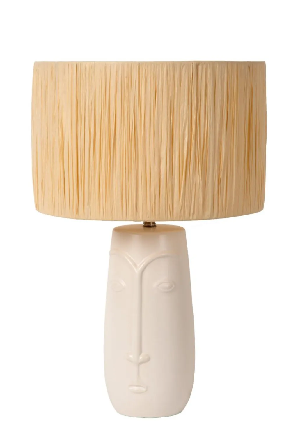 Outlet Lucide Viso 56cm bordslampa Vit