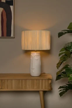 Outlet Lucide Viso 56cm bordslampa Vit