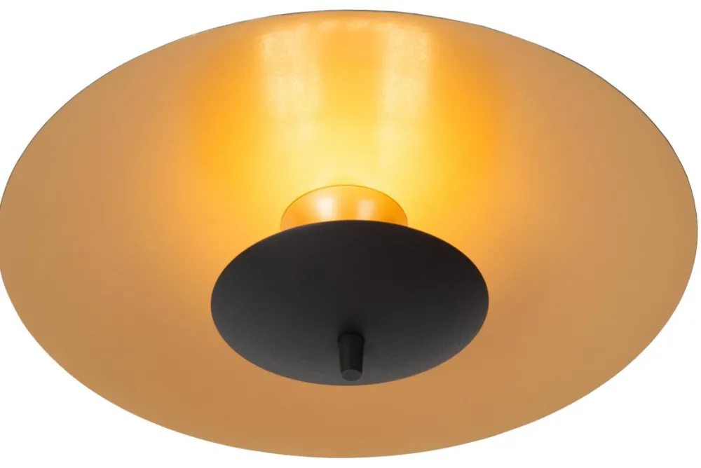Lucide Vulcan Ø35 plafond Svart