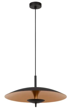 Lucide Vulcan Ø47 taklampa Svart