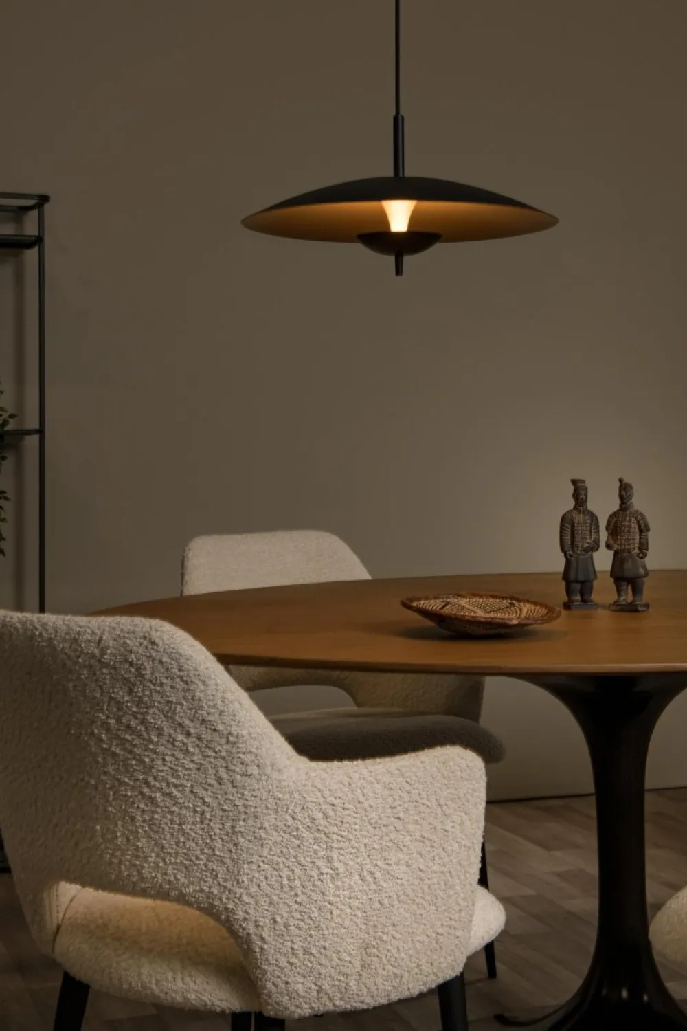 Lucide Vulcan Ø47 taklampa Svart