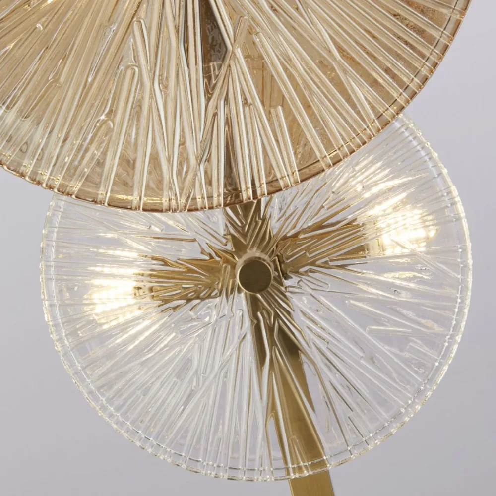 Outlet Searchlight Wagon Wheel golvlampa Brons