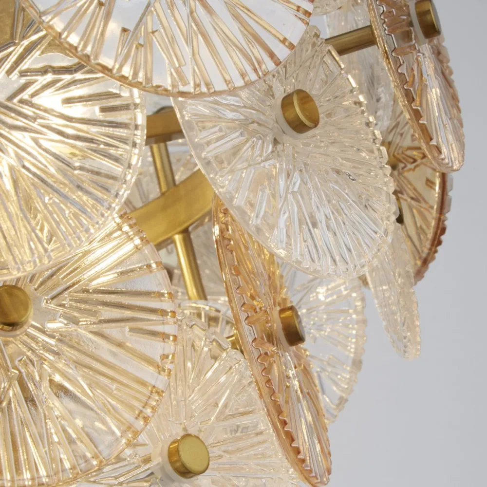 Searchlight Wagon Wheel Ø45 taklampa Brons