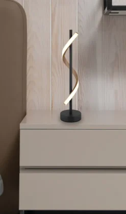 Best Globo Lighting Watkins 50cm bordslampa Svart
