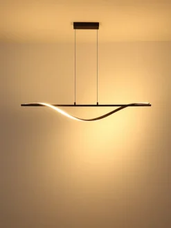 Outlet Globo Lighting Watkins 115cm taklampa Svart