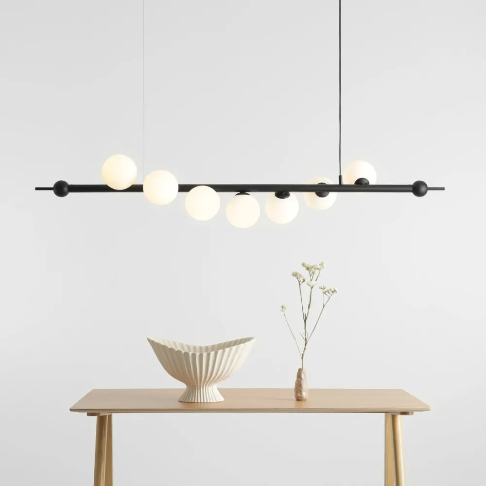New Artera Wave 168cm taklampa Svart