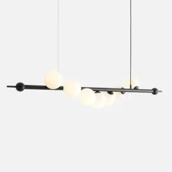 New Artera Wave 168cm taklampa Svart