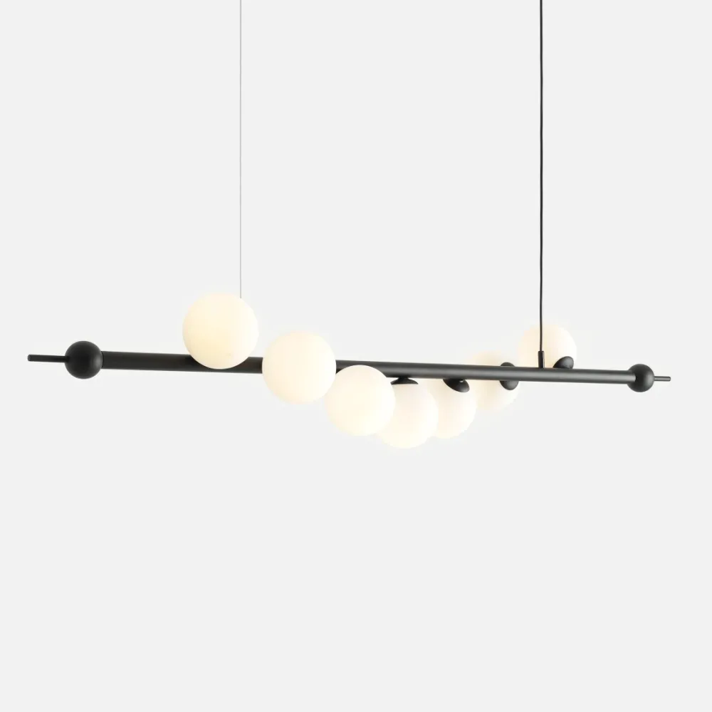 New Artera Wave 168cm taklampa Svart