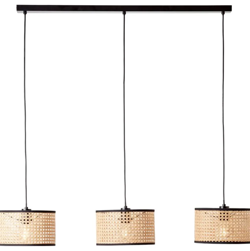 Brilliant Wiley 110cm taklampa Natur
