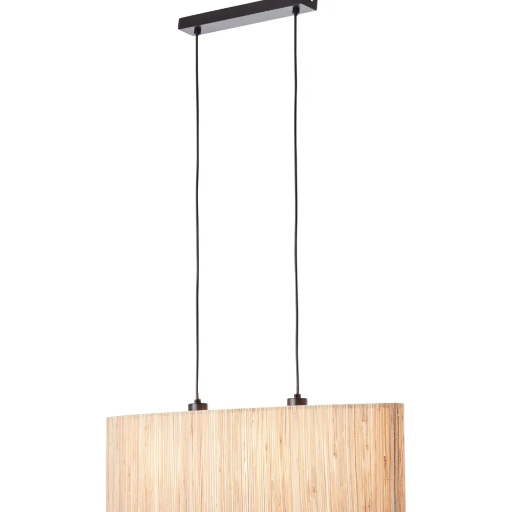 Outlet Brilliant Wimea 78cm taklampa Natur