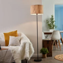 Sale Brilliant Wimea golvlampa Natur