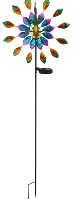 Outlet Globo Lighting Wind solcellslampa Flerfärgad