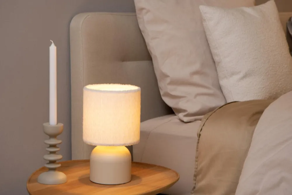 Clearance Lucide Woolly 28cm bordslampa