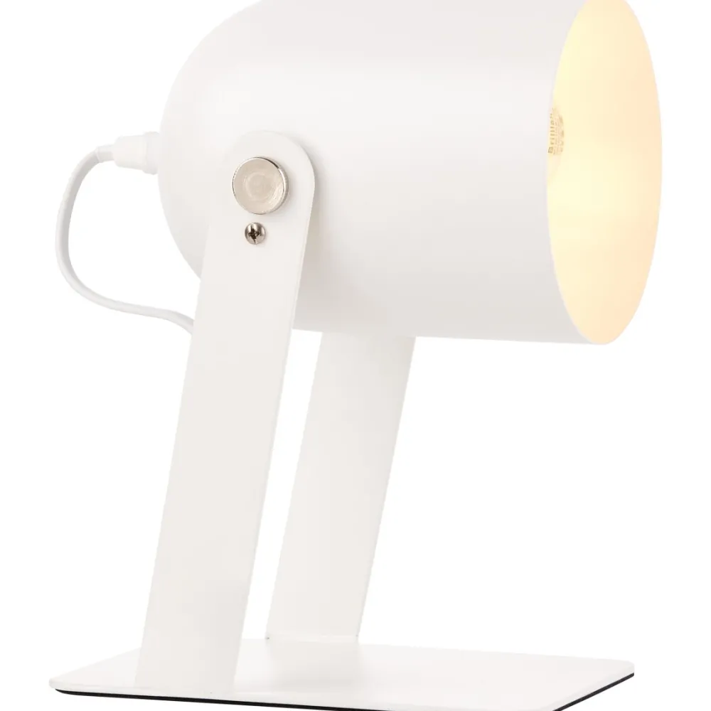 Online Brilliant Yan 24cm bordslampa Vit
