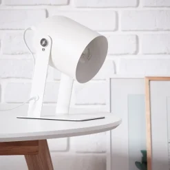 Online Brilliant Yan 24cm bordslampa Vit