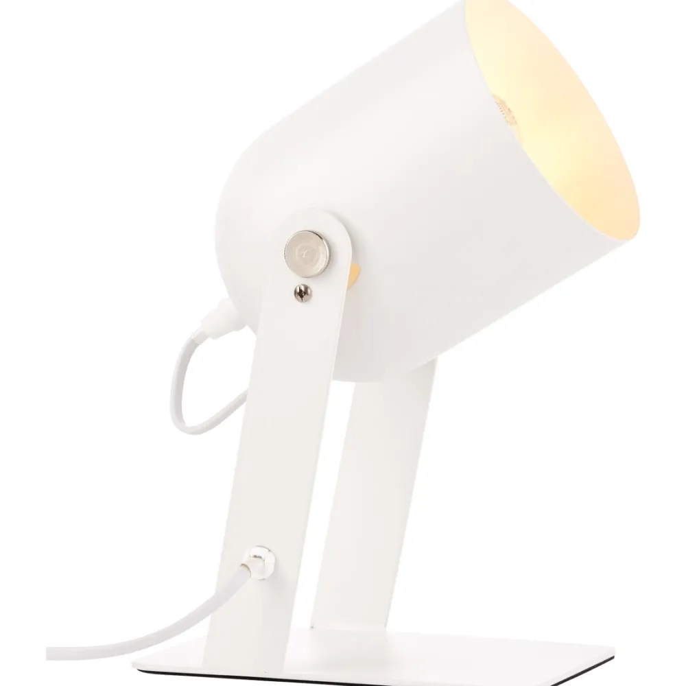 Online Brilliant Yan 24cm bordslampa Vit