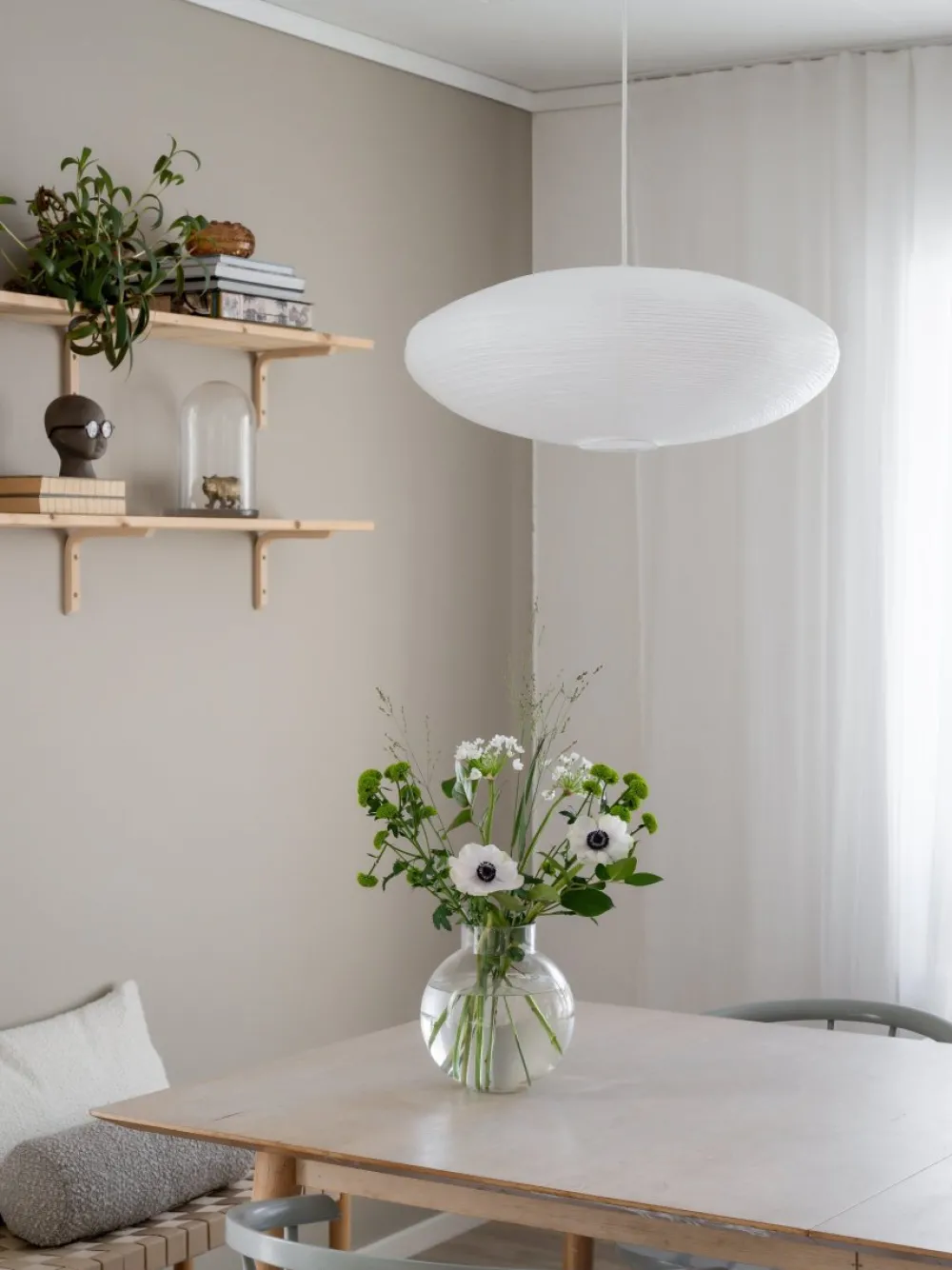 Online PR Home Yuni skärm exkl. upphäng Ø58 taklampa Vit