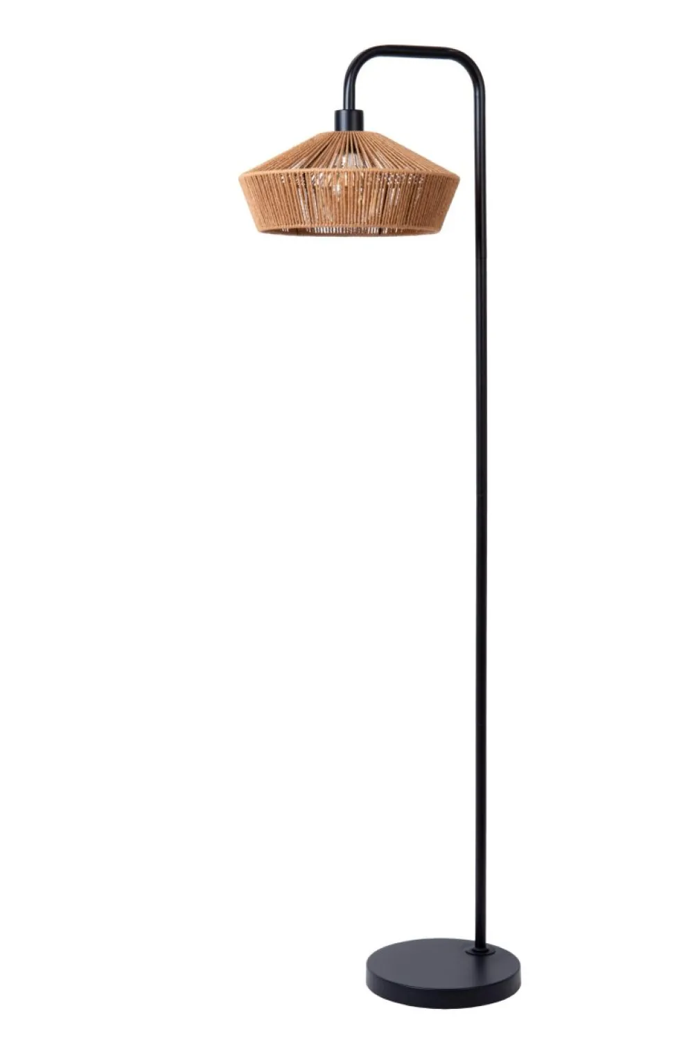 Online Lucide Yunkai golvlampa Natur