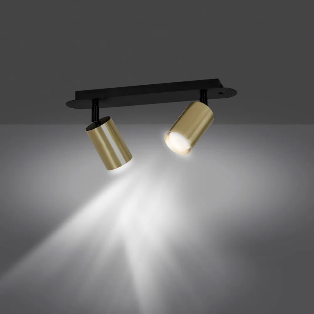 Discount Emibig Lighting Zen 2 spotlight Guld