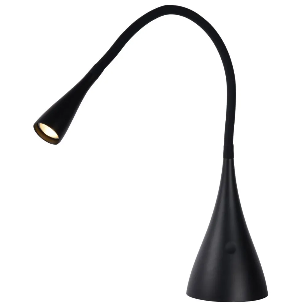 Clearance Lucide Zozy 48cm skrivbordslampa Svart